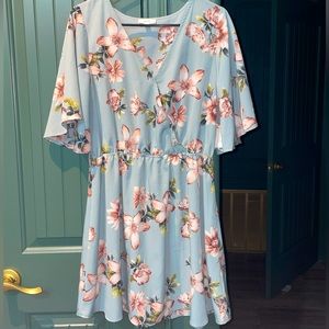 Women’s size large Floral Dress